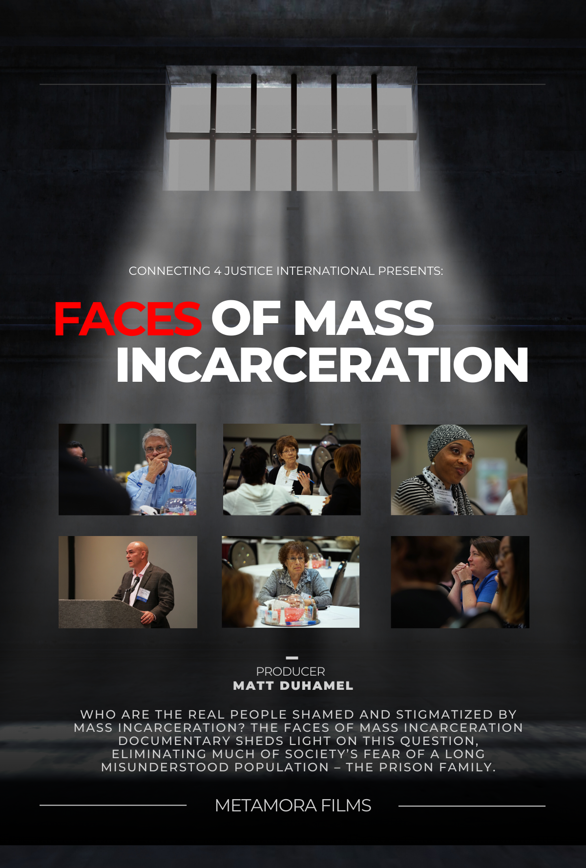 faces of mass incarceration documentary films, metamora films